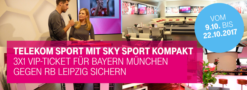 Jetzt gewinnen: VIP-Ticket f�r das Top-Spiel der Fu�ball Bundesliga
