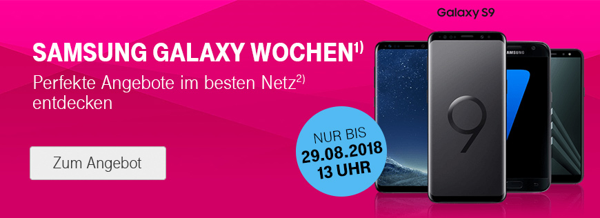 Samsung Galaxy Wochen &ndash; Nur f�r kurze Zeit