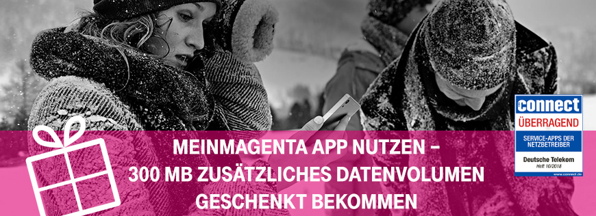 MeinMagenta App - 300 MB zus�tzliches Datenvolumen geschenkt