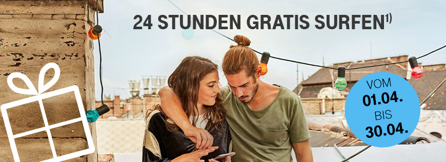MeinMagenta App - 24 Stunden gratis surfen<br />
