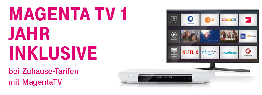 MagentaTV 1 Jahr inklusive - 🌄 R�ckenwind f�r Ihre Vermittlung 