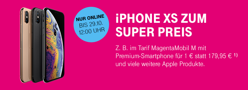 iPhone XS zum Super Preis - Nur f�r kurze Zeit