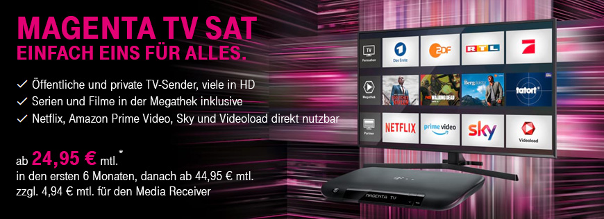 MagentaTV Sat - Ihre Vermittlungsargumente im �berblick
