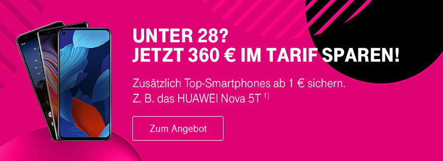 MagentaMobil Young - Top-Smartphones ab 1 � sichern