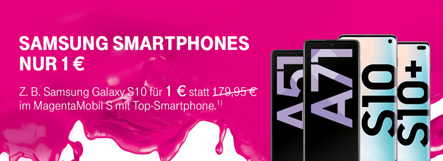 Nur noch bis 8. M�rz - Samsung Smartphones ab 1 � vermitteln