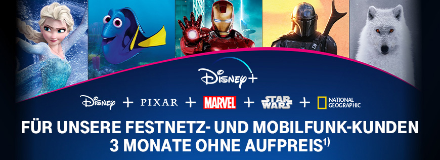 Disney+ 3 Monate ohne Aufpreis � danach dauerhaft f�r nur 5 � im Monat