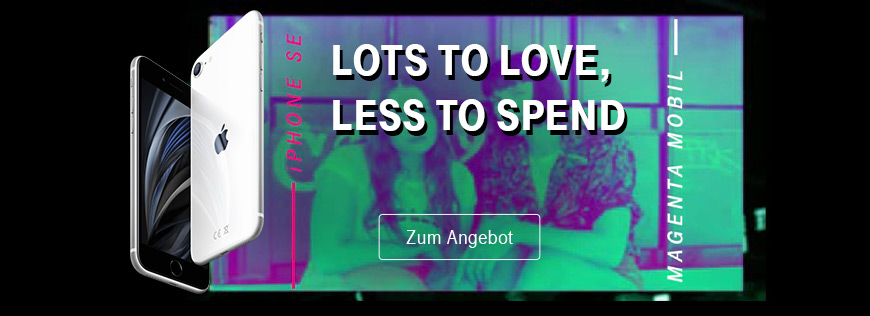 Apple iPhone SE Aktion mit MagentaMobil Young - Nur f�r kurze Zeit
