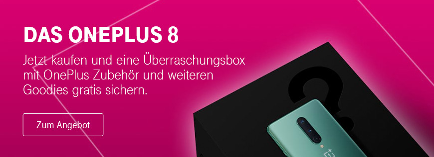 Jetzt OnePlus 8 kaufen und �berraschungsbox sichern