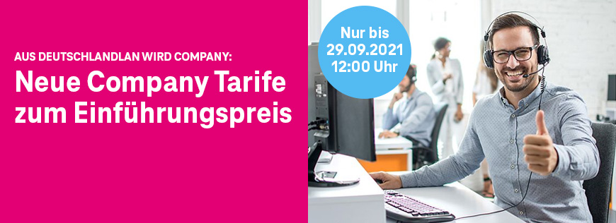 Die neuen Company Tarife der Telekom � ideal f�r jedes Unternehmen