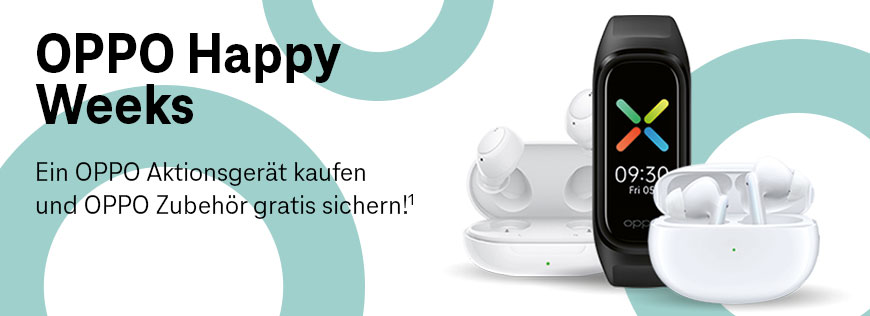 Oppo Happy Weeks � Gratis Zubeh�r sichern