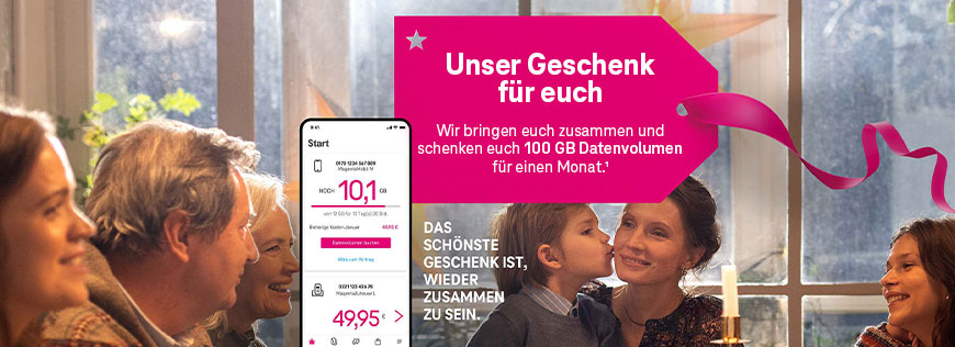 100 GB Datenvolumen geschenkt � F�r alle Mobilfunk Kunden
