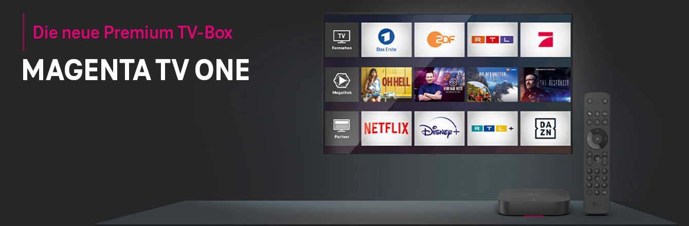 TV-Box MagentaTV One: Nur 1 � in den ersten 6 Monaten