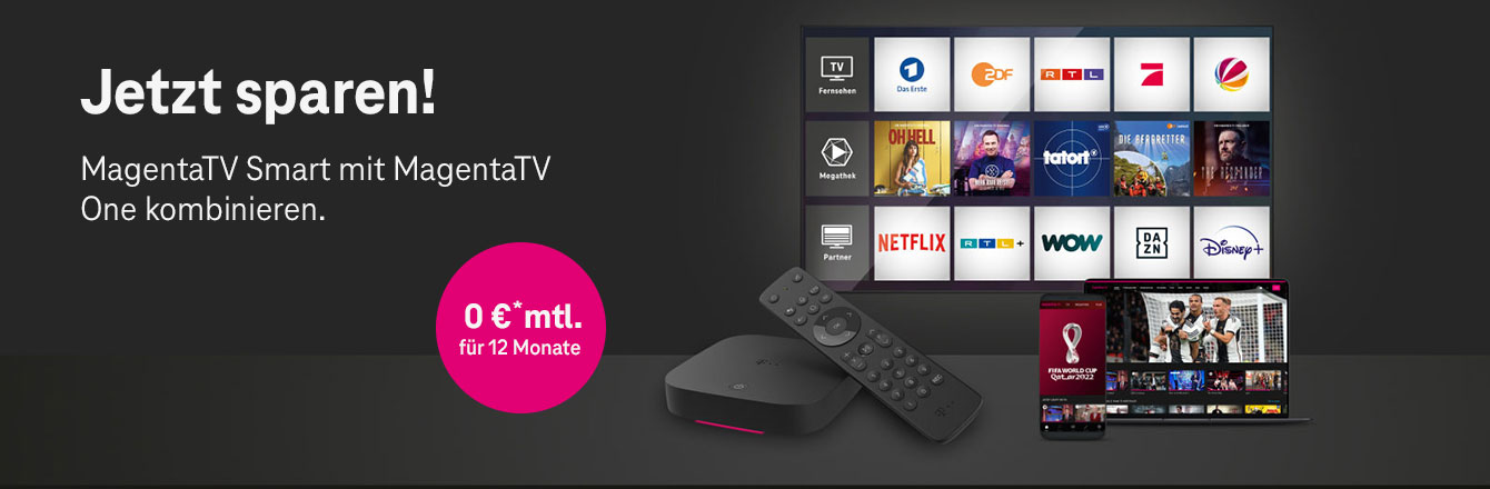MagentaTV One: Jetzt 12 Monate f�r 0 �