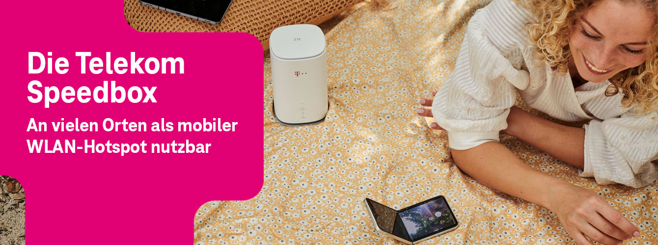 Telekom Speedbox � Der Highspeed-Hotspot zum Mitnehmen