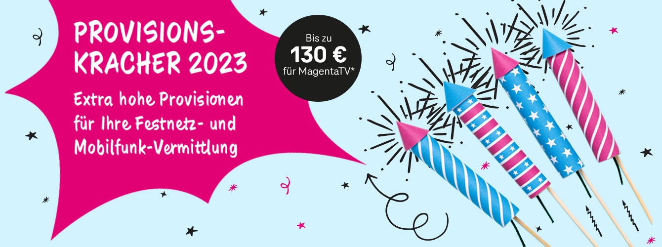 Provisionskracher 2023 🌠 Es geht wieder los!<br />
