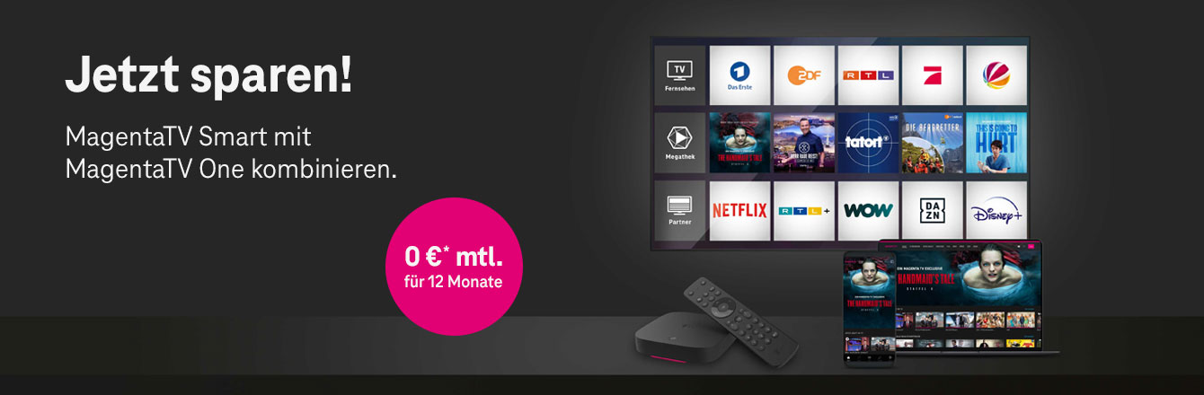 MagentaTV One: Jetzt 12 Monate f�r 0 �