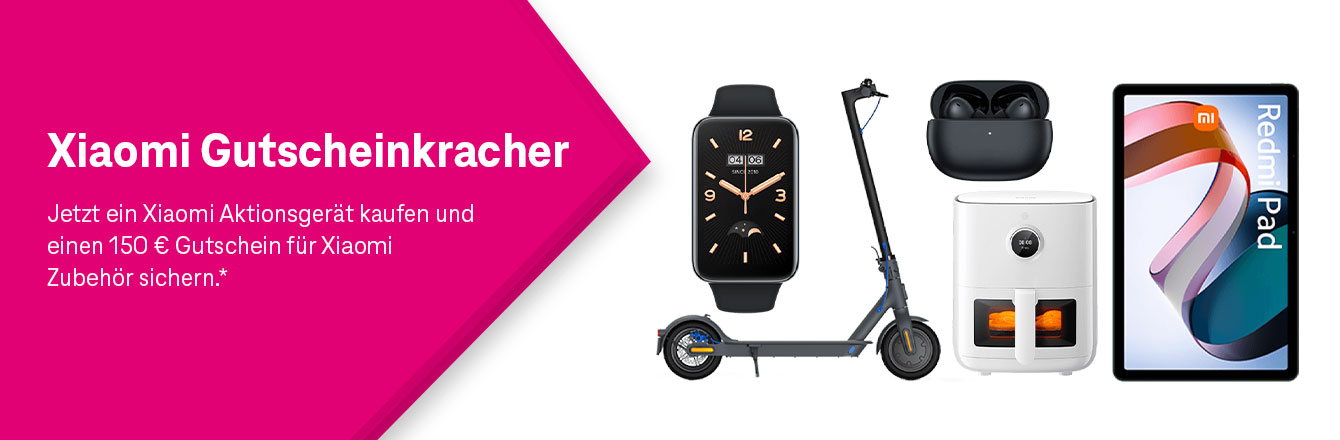 Xiaomi Aktionsger�t kaufen und 150 � Zubeh�rgutschein sichern