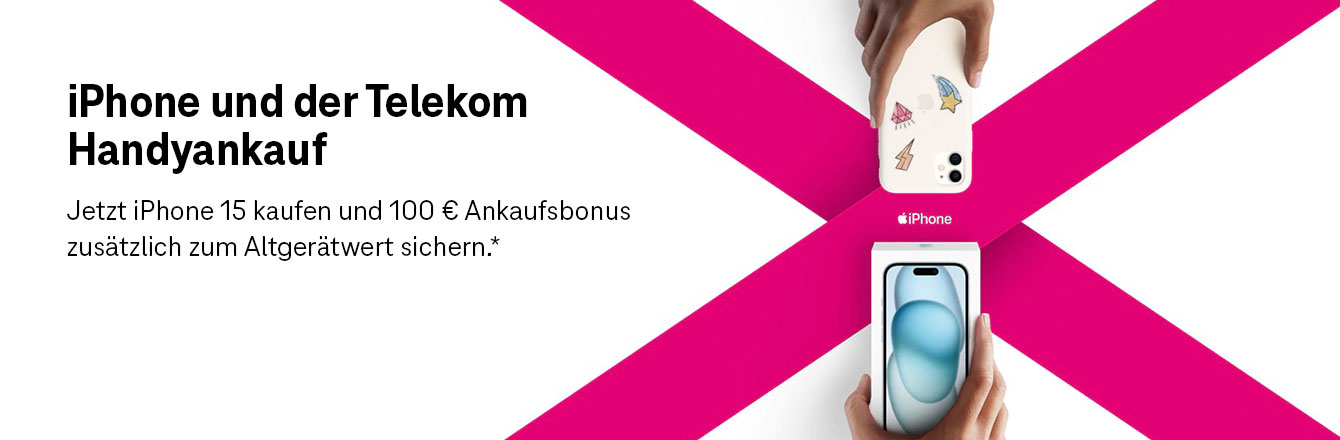 Apple iPhone Aktion: 100 � Ankaufsbonus sichern! 