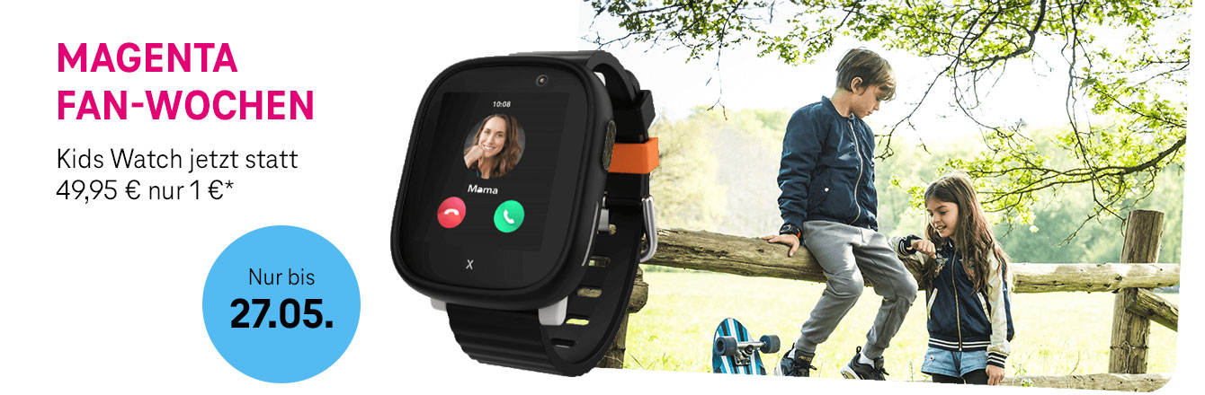 Magenta Fan-Wochen: Kids Watch f�r nur 1 �