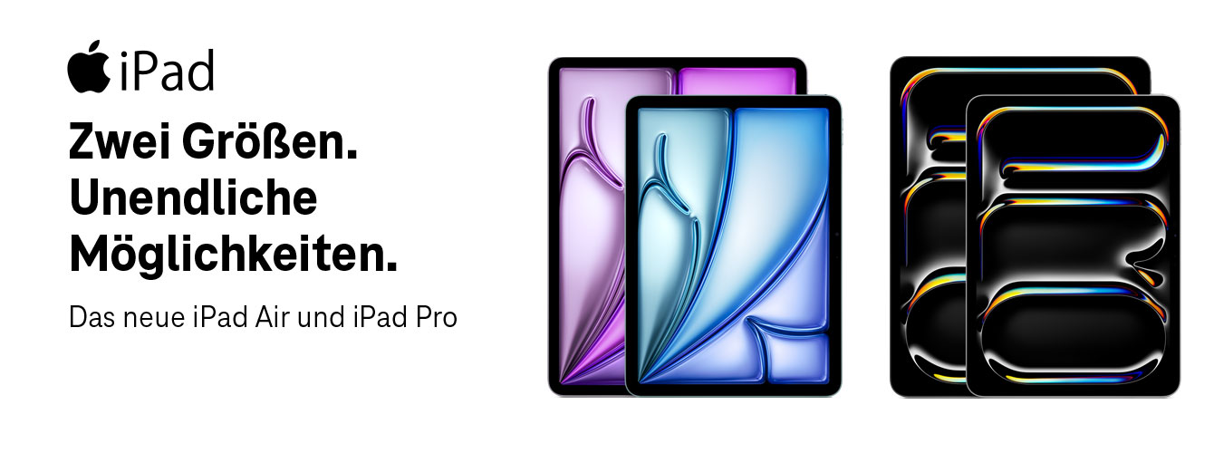 Die neuen iPad Pro und iPad Air Modelle - Jetzt erh�ltlich