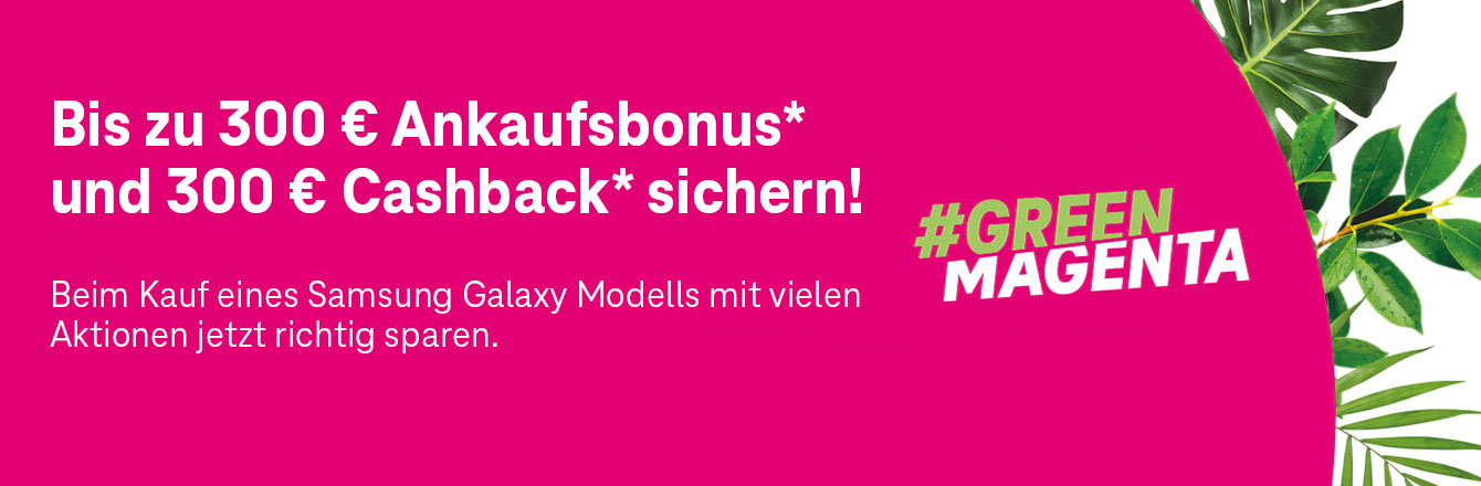 Verl�ngert: Bis zu 300 � Ankaufsbonus f�r Samsung Smartphones