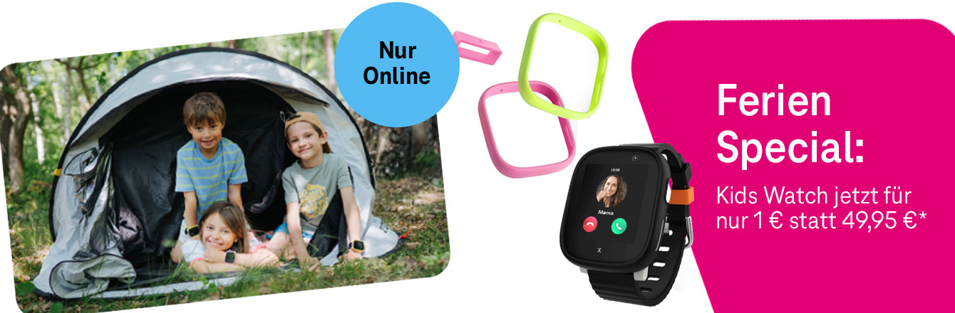 Sicher und verbunden: Kids Watch Angebot f�r den Sommer 