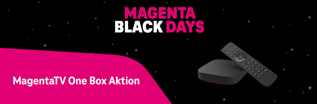 Nur bis 03.12.2024 - MagentaTV One Box f�r einmalig nur 77 �