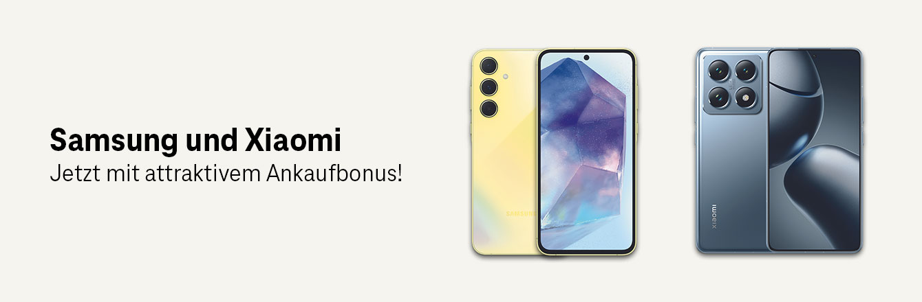 Ankaufbonus f�r Samsung und Xiaomi Smartphones
