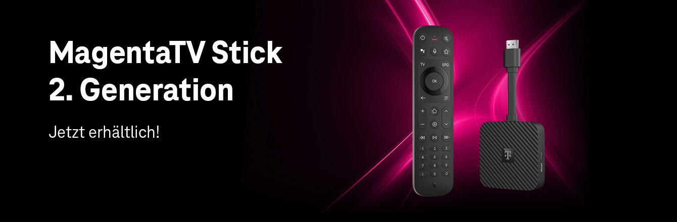 Der neue MagentaTV Stick f�r 3 � mtl.