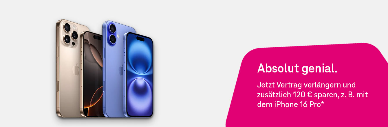 Absolut genial: 120 � bei Vertragsverl�ngerung sparen