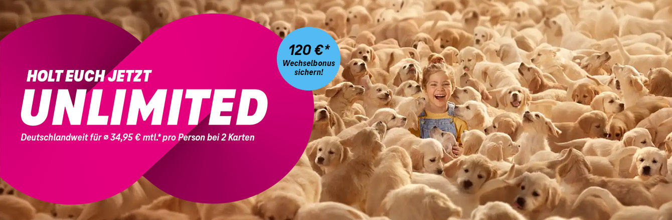 MagentaMobil Unlimited: ohne Einschr�nkungen und so g�nstig wie nie