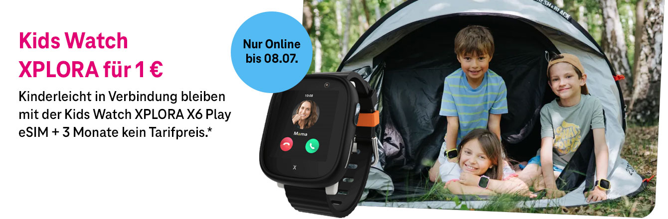 Zur�ck in die Schule - mit der XPLORA KidsWatch