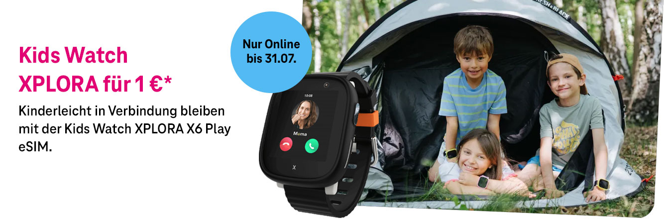 Verl�ngert: Die XPLORA X6 Play eSIM f�r nur 1 �