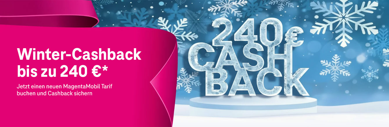 Winter-Cashback: Weiterhin bis zu 240 � Vorteil sichern! 