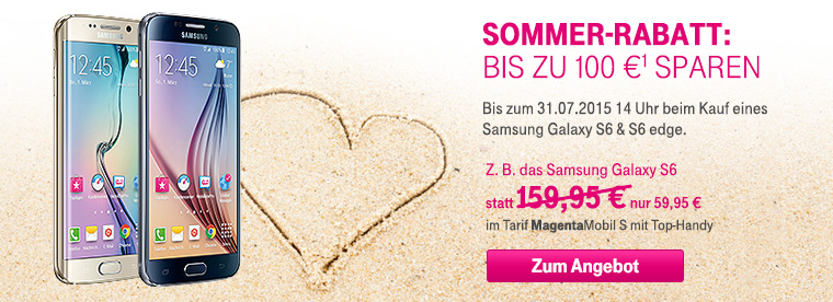 Samsung Sommer Aktion: 100 � sparen + kostenloser Samsung Akkupack und Beach-Case